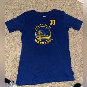 Golden state warriors curry women’s sz XL tee 💛💙💛💙 🏀